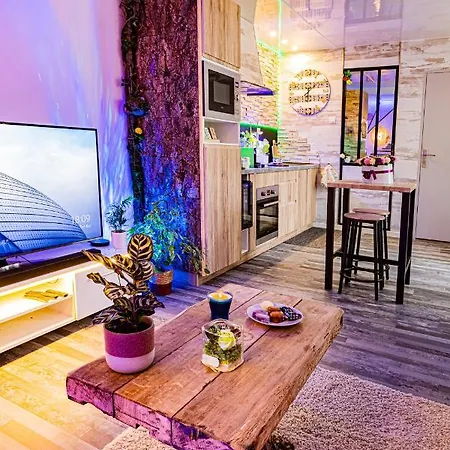 Le Neflier - Balneo - Romantique Pour 2 Guest house Dijon