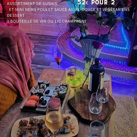 Le Neflier - Balneo - Romantique Pour 2 ゲストハウス 2*