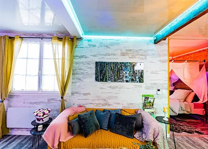 Le Neflier - Balneo - Romantique Pour 2 게스트하우스 디종